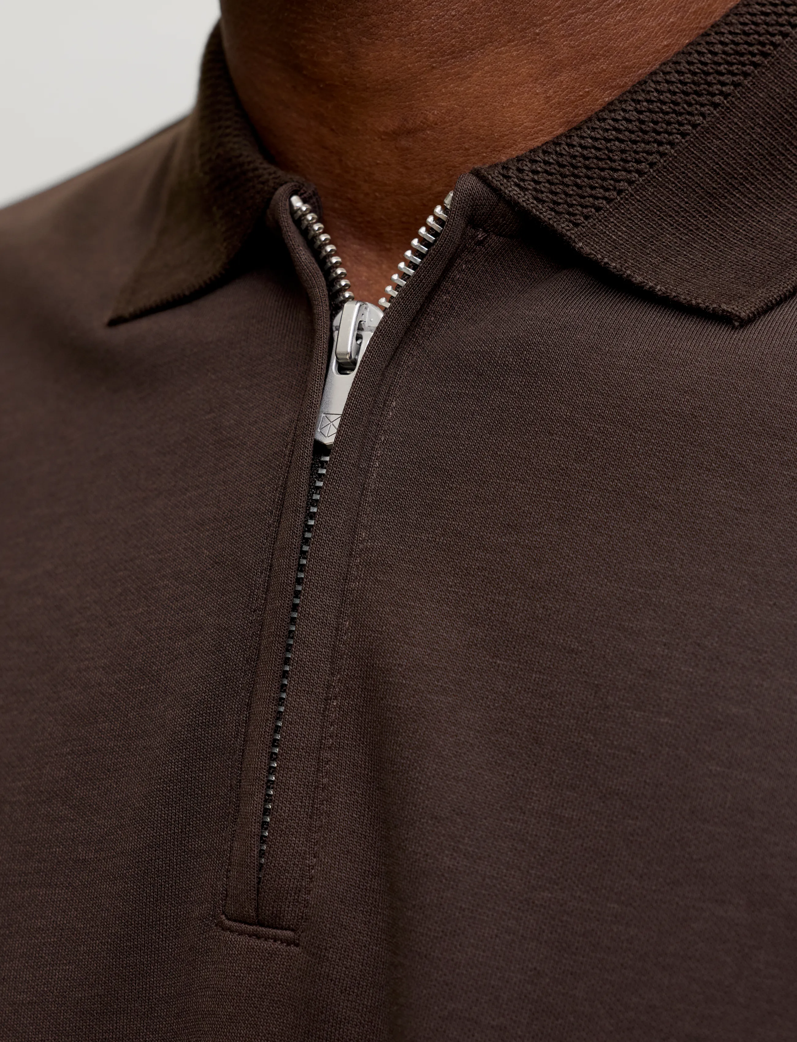 JACK & JONES Jprblaethan Ls Zip Polo 2Pk Mp pikéer herr – bild 6