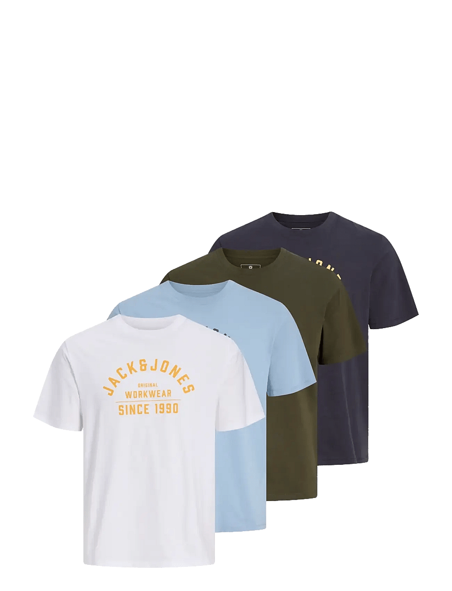 Jack & Jones - JPRBLUTHOR SS TEE FST 4PK MP - dark navy - 1
