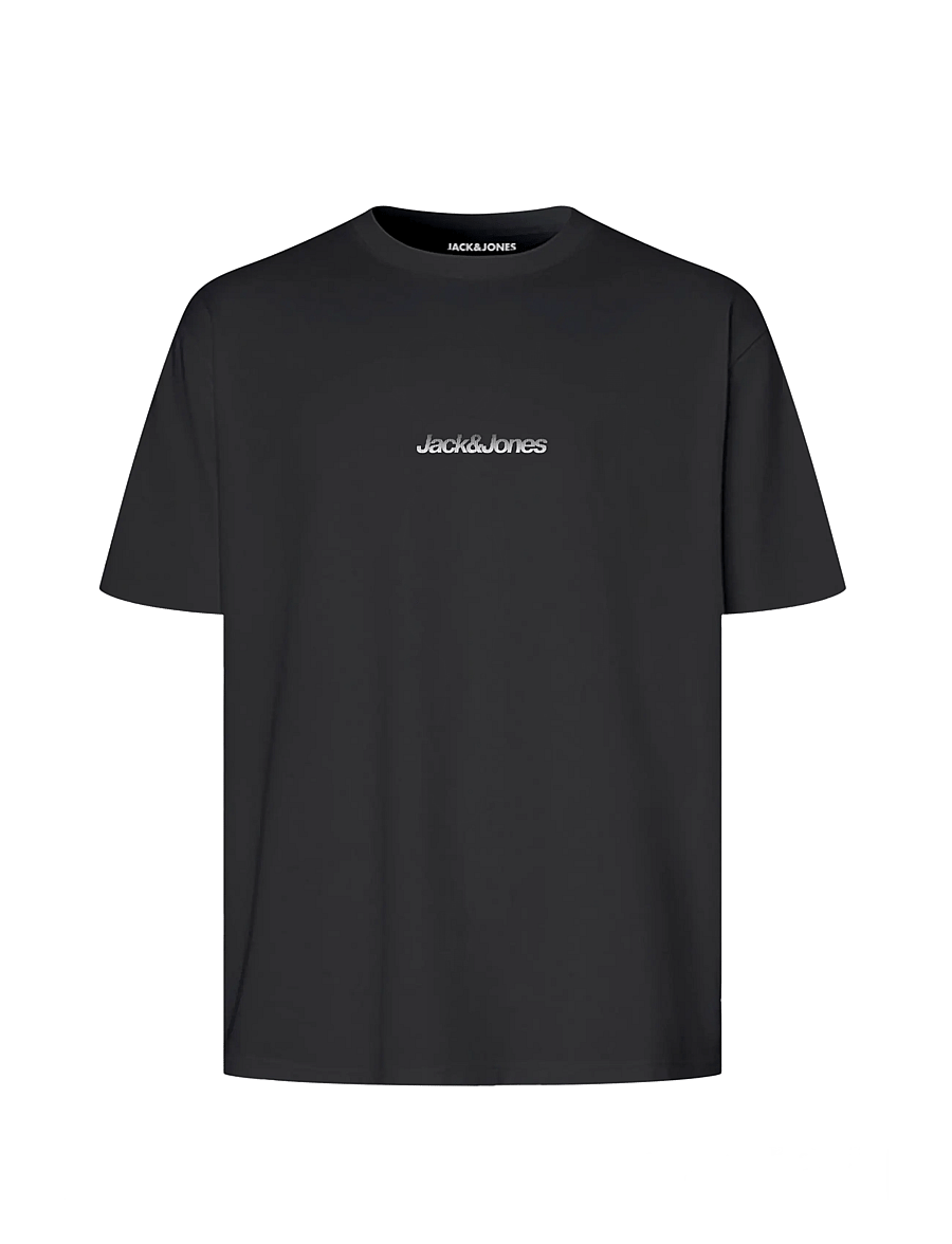Jack & Jones - JCOECHO GRAPHIC BACK TEE FST 3PK MP - t-särkide multipakk - black - 3