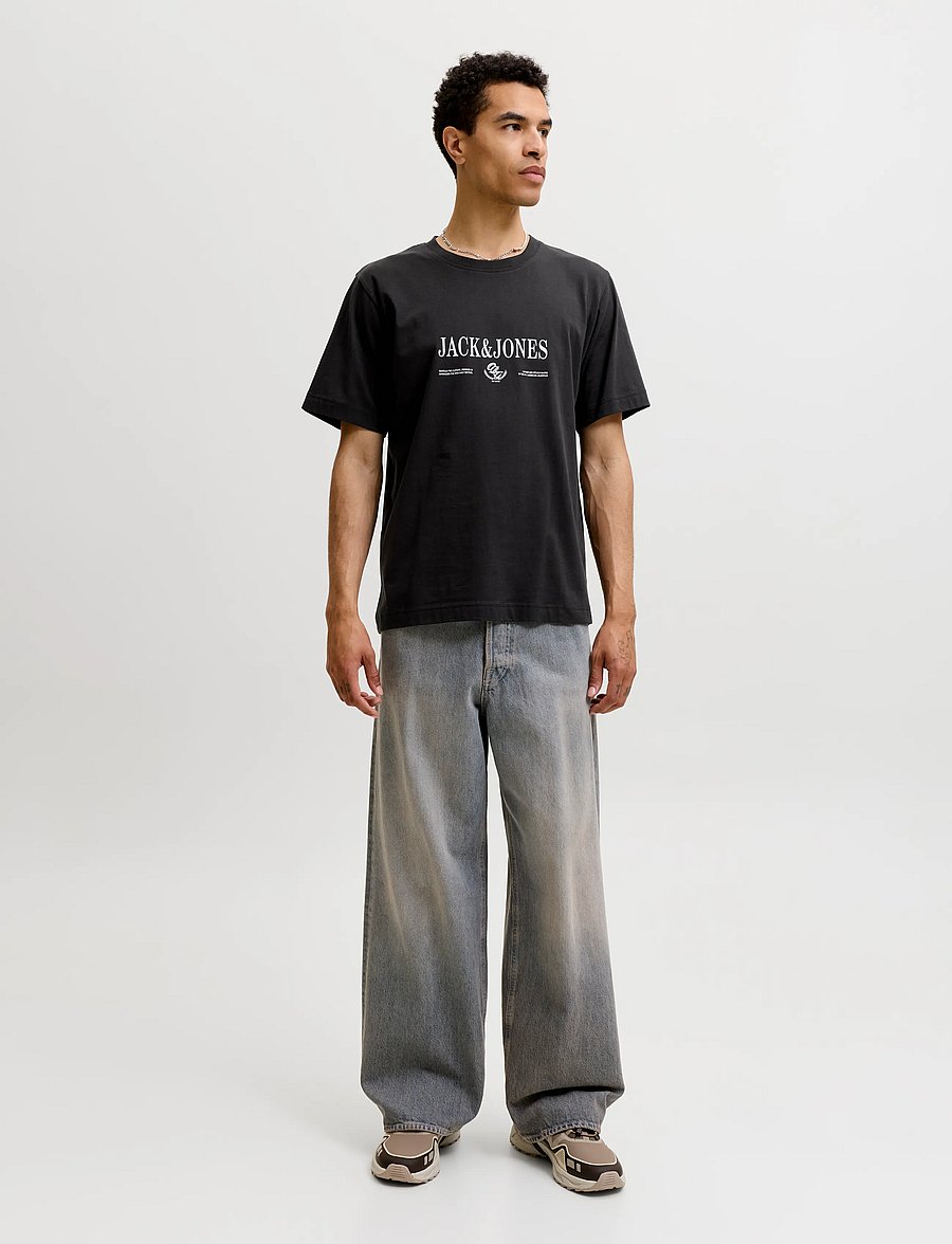 Jack & Jones - JORFREDERIKSBERG BRANDING TEE 3PK MP - multipack t-shirts - black - 2