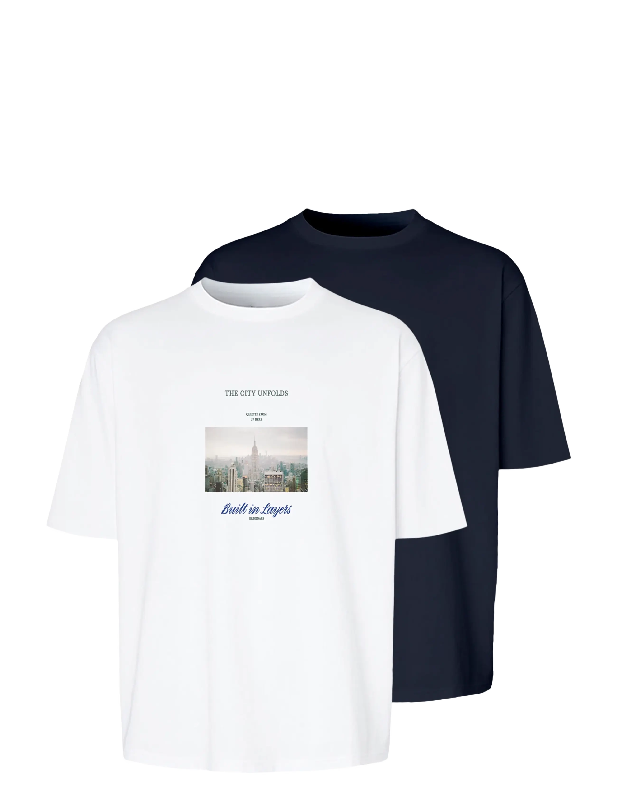 Jorfrederiksberg Photo Tee Ss Cn 2Pk Mp