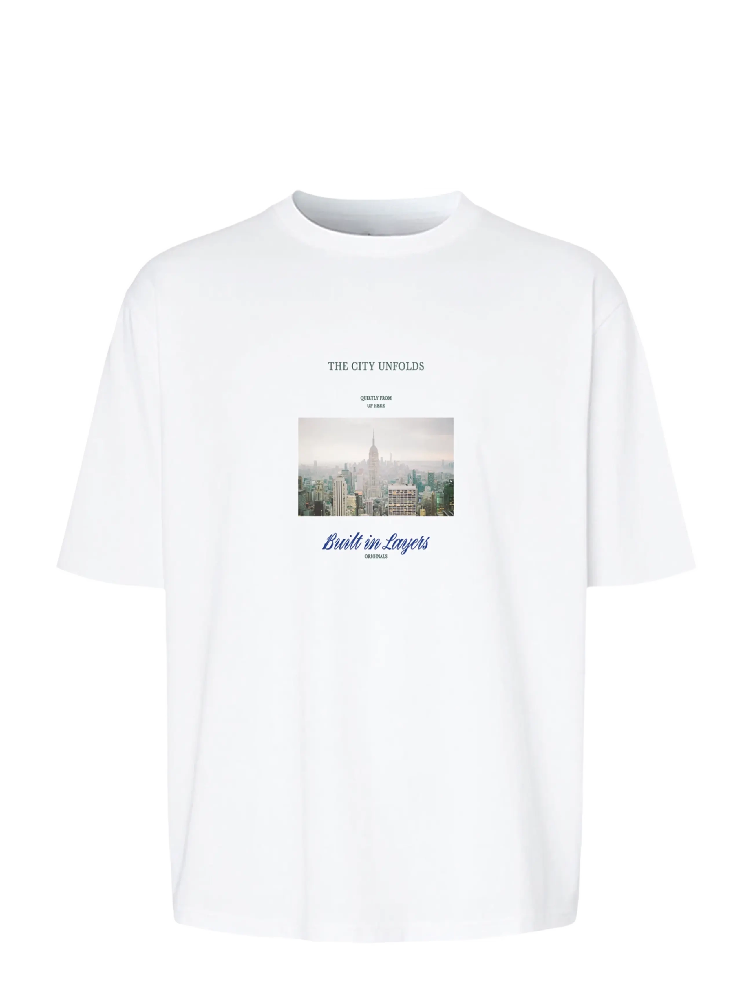 JACK & JONES Jorfrederiksberg Photo Tee Ss Cn 2Pk Mp t-shirts med tryck herr – bild 2