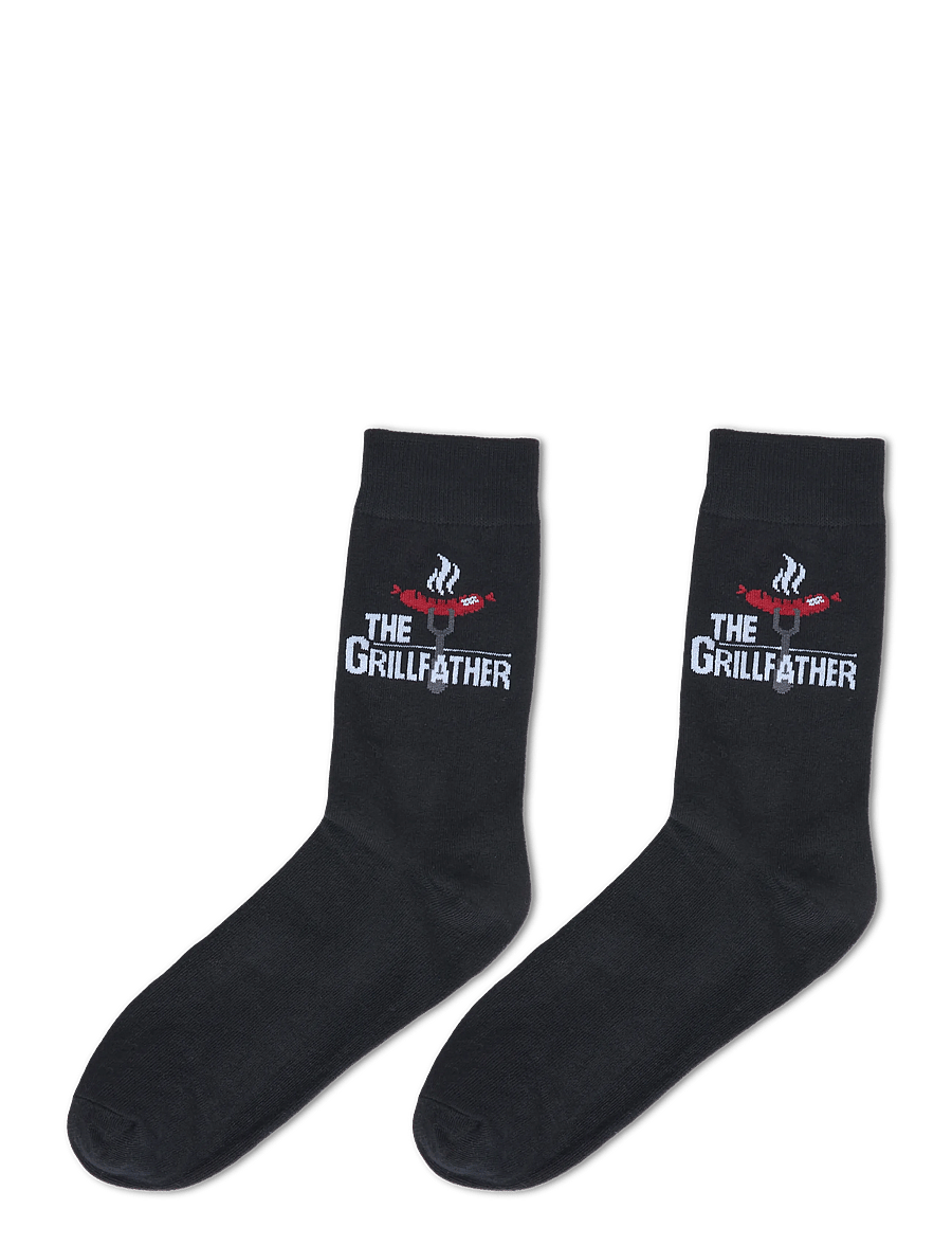 Jack & Jones - JACFATHERS DAY SOCKS 1 PACK - tennissocken - black - 1