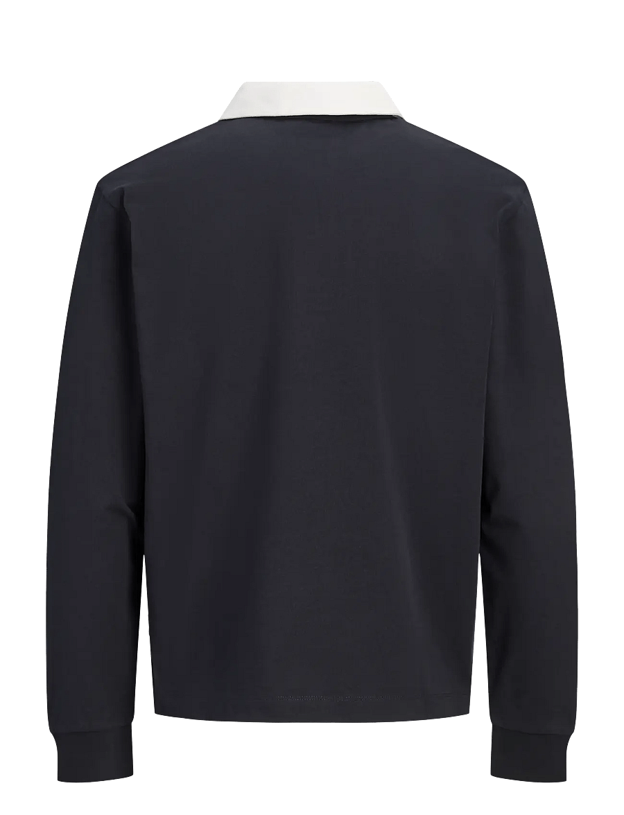Jack & Jones - JORSALAMANCO LS RUBGY POLO STYD - kollektsioonid - dark navy - 1