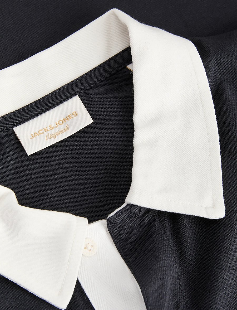 Jack & Jones - JORSALAMANCO LS RUBGY POLO STYD - kollektsioonid - dark navy - 3