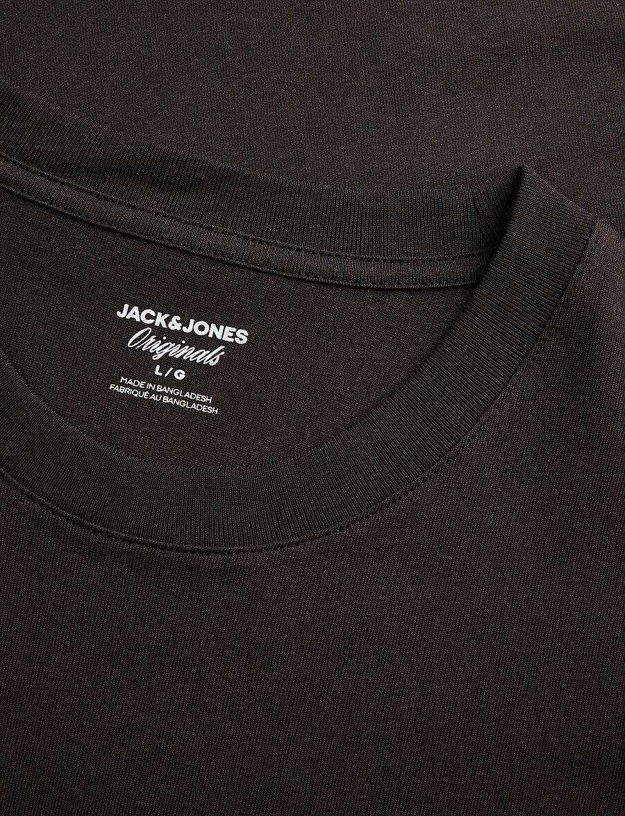Jack & Jones - JORGRAPHIC TEE SS STYD - kurzärmelige t-shirts - black - 2