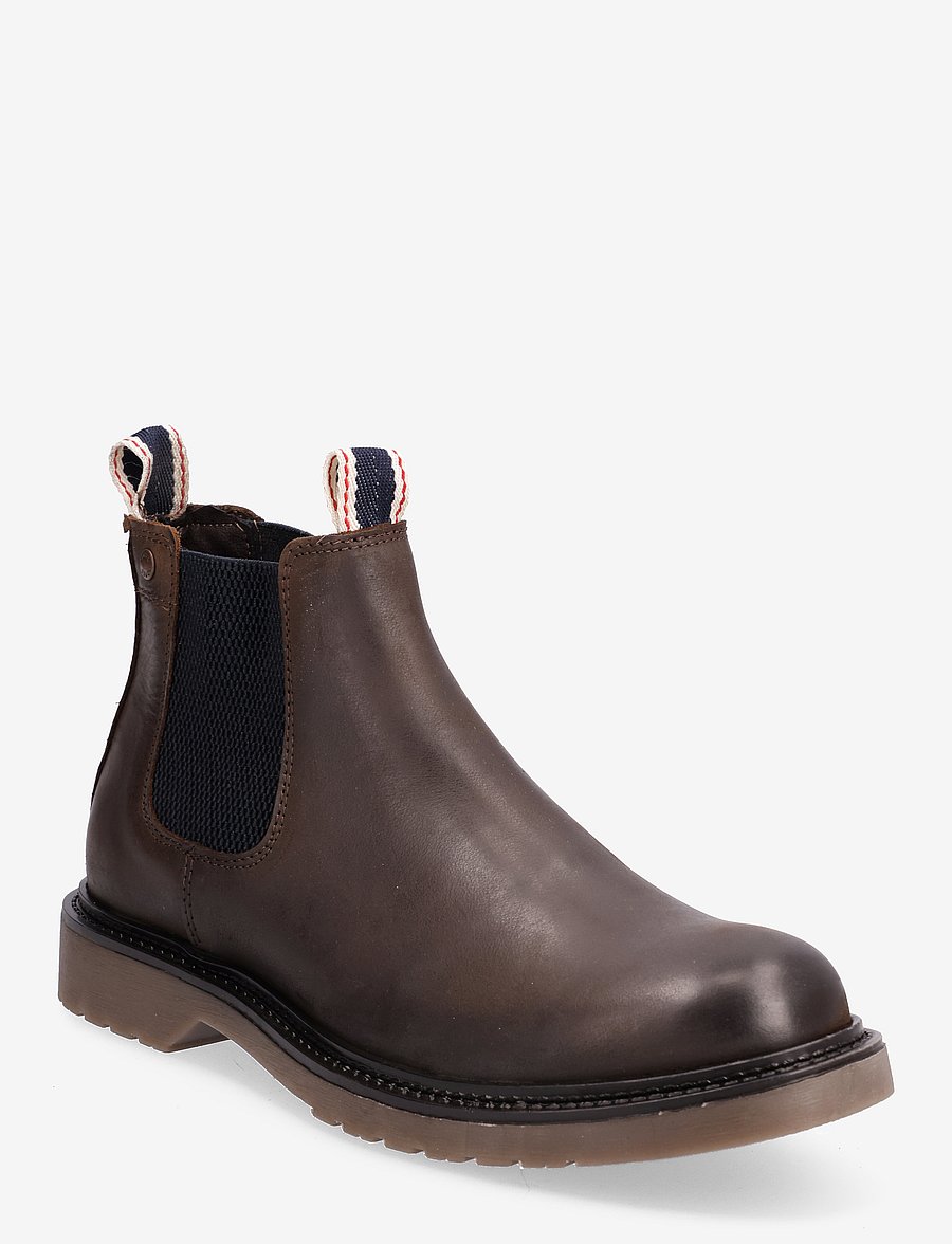 Jack & Jones - JFWLEYTON LEATHER SN - chelsea boots - brown stone - 2