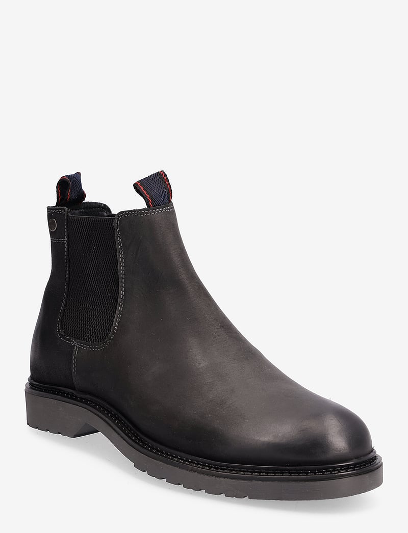 Jack & Jones - JFWLEYTON LEATHER SN - chelsea boots - pirate black - 2