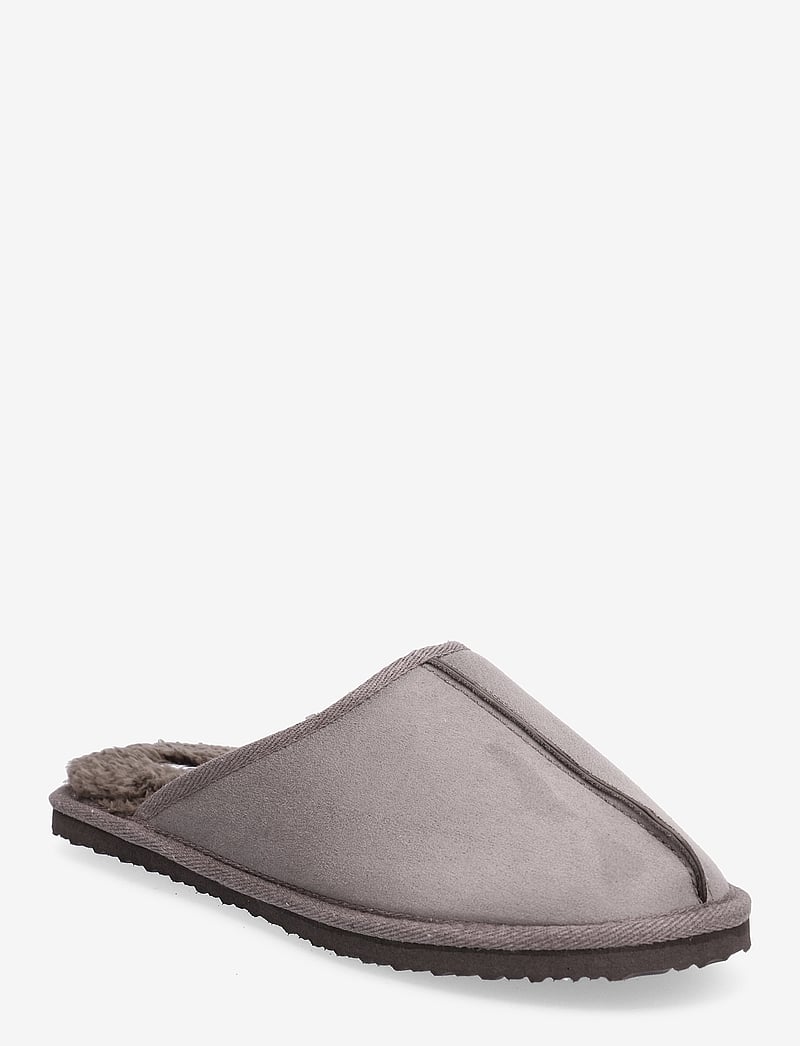 Jack & Jones - JFWDUDELY MICROFIBER SLIPPER CASTLERO LN - kollektioner - castlerock - 2