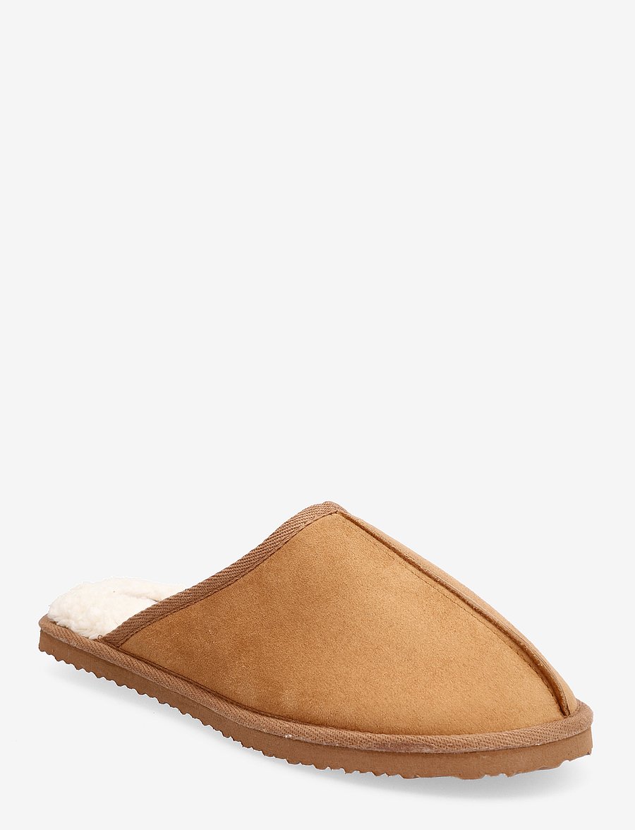 Jack & Jones - JFWDUDELY MICROFIBER SLIPPER ALMOND LN - nos éditoriaux - almond - 2