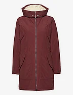 ROCKY POINT PARKA - CORDOVAN RED
