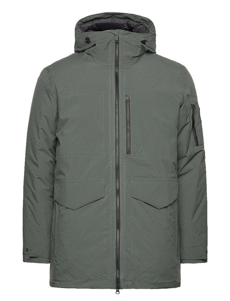Jack Wolfskin - KOENIGSBAU PARKA M - parkasjackor - slate green - 1