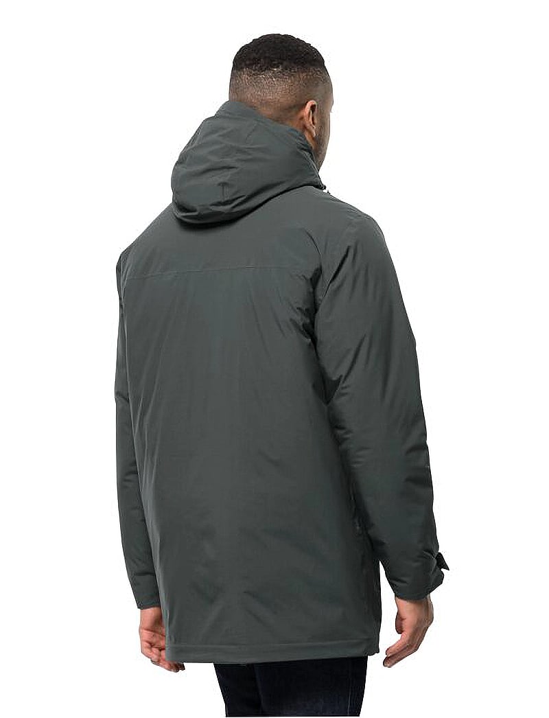 Jack Wolfskin - KOENIGSBAU PARKA M - parkasjackor - slate green - 3