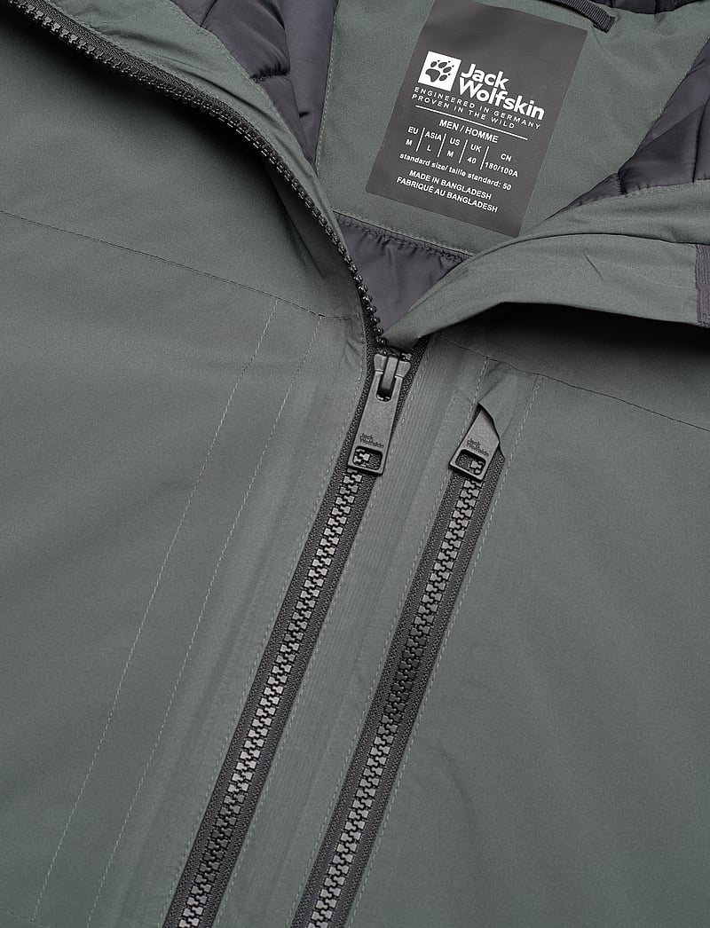 Jack Wolfskin - KOENIGSBAU PARKA M - parkasjackor - slate green - 5