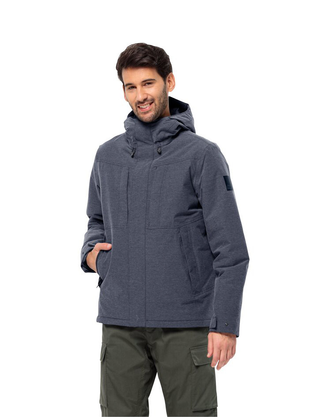 Jack wolfskin quilted jacket cheap