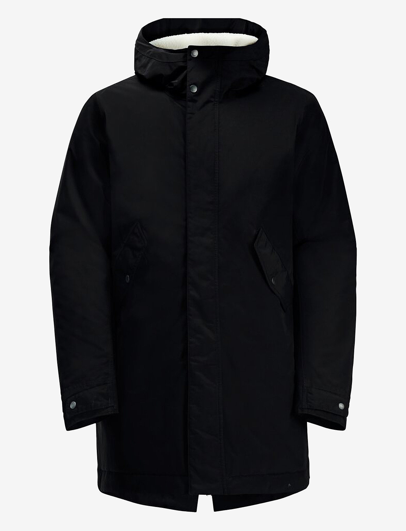 Jack Wolfskin - TALFORST PARKA W - jackets - black - 0