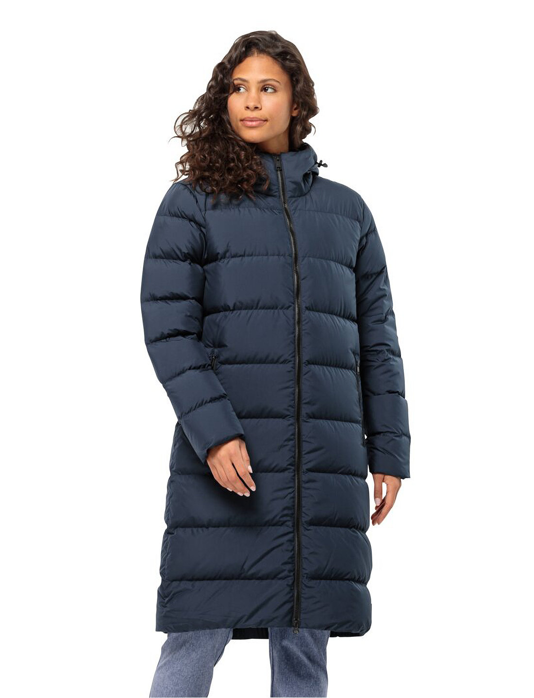 Jack wolfskin grey coat deals