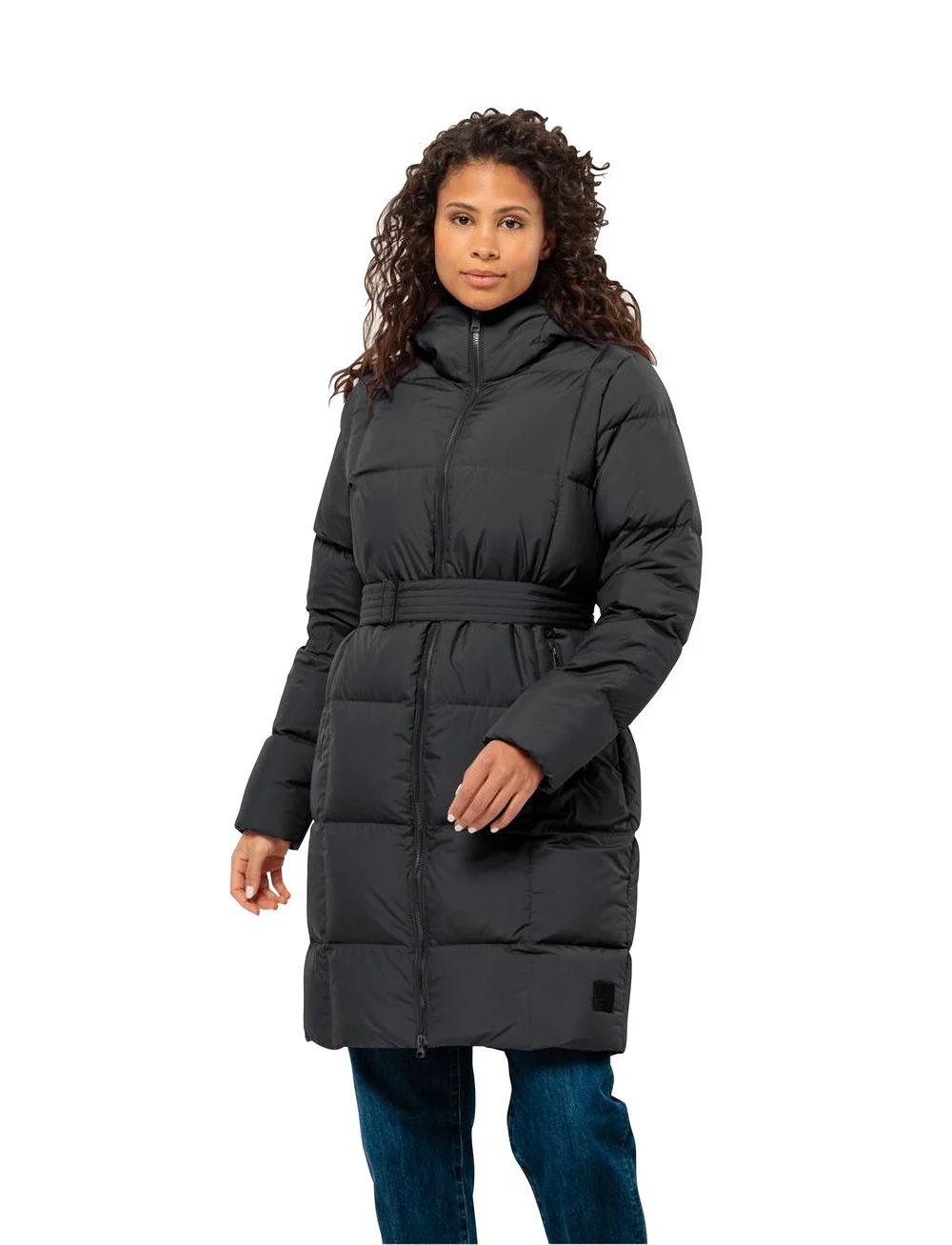 Jack Wolfskin - FROZEN LAKE COAT W - vinterfrakker - black - 0