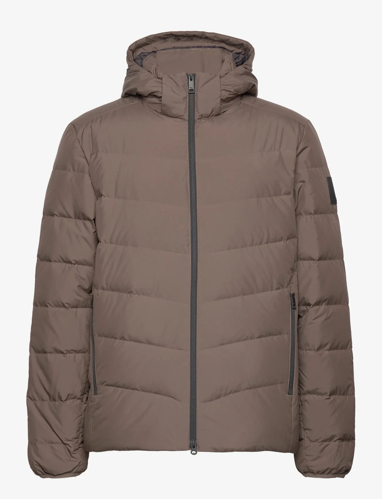 Jack Wolfskin - COLONIUS JKT M - padded jackets - cold coffee - 0