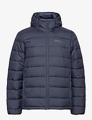 Jack Wolfskin - ATHER DOWN HOODY M - padded jackets - night blue - 0