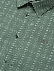 Jack Wolfskin - NORBO S/S SHIRT M - checkered shirts - hedge green checks - 3