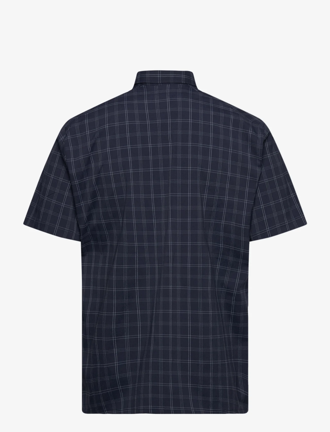 Jack Wolfskin - NORBO S/S SHIRT M - checkered shirts - night blue checks - 1
