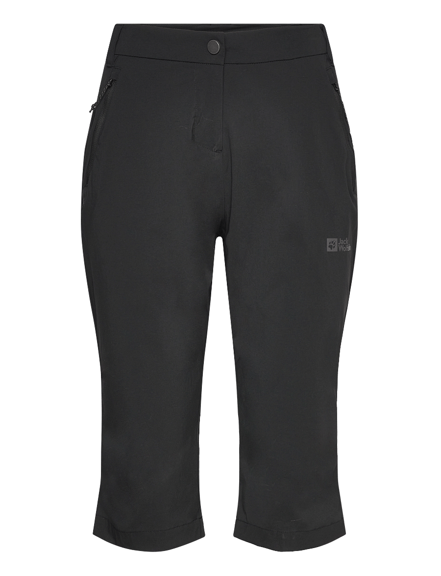 Jack Wolfskin - ACTIVATE LIGHT 3/4 PANTS - black - 1