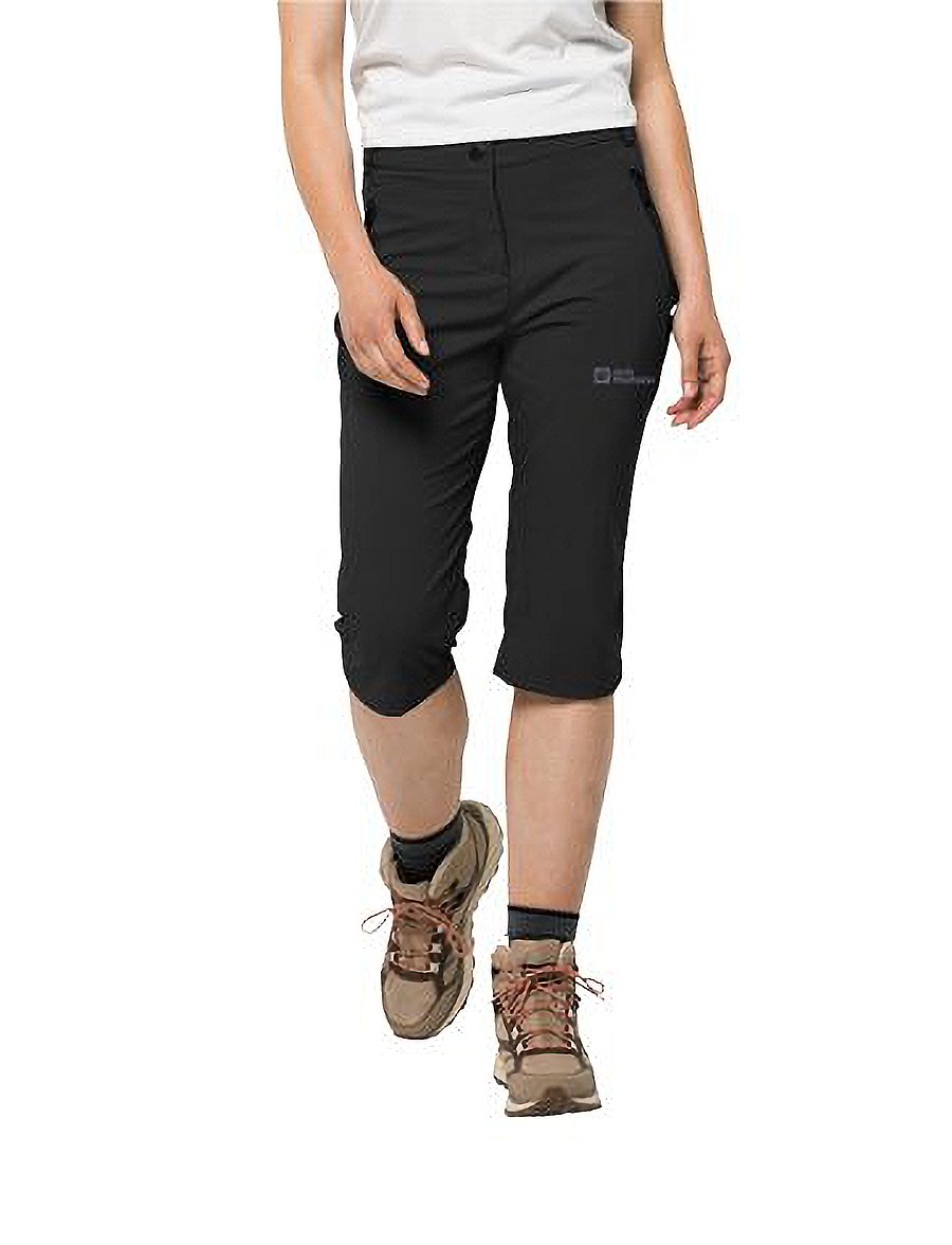 Jack Wolfskin - ACTIVATE LIGHT 3/4 PANTS - black - 0