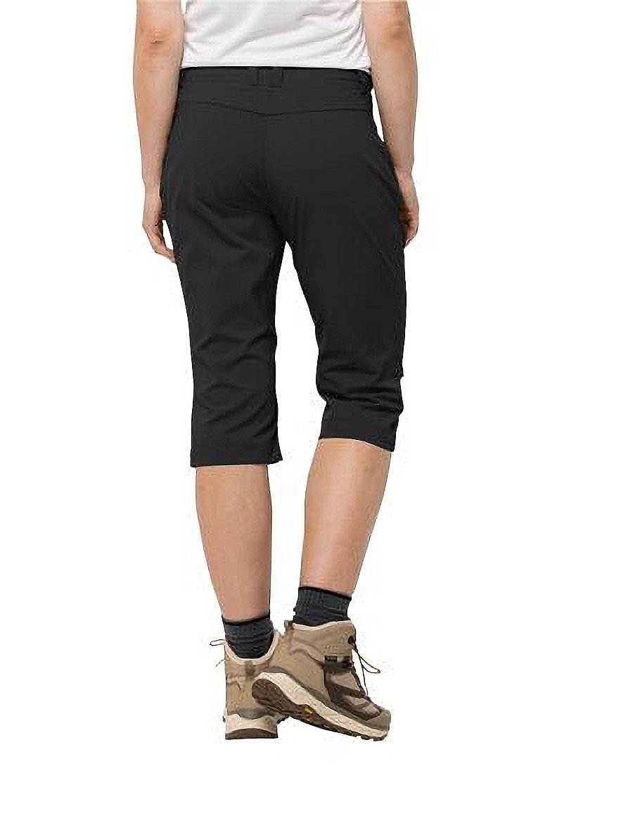 Jack Wolfskin - ACTIVATE LIGHT 3/4 PANTS - black - 3