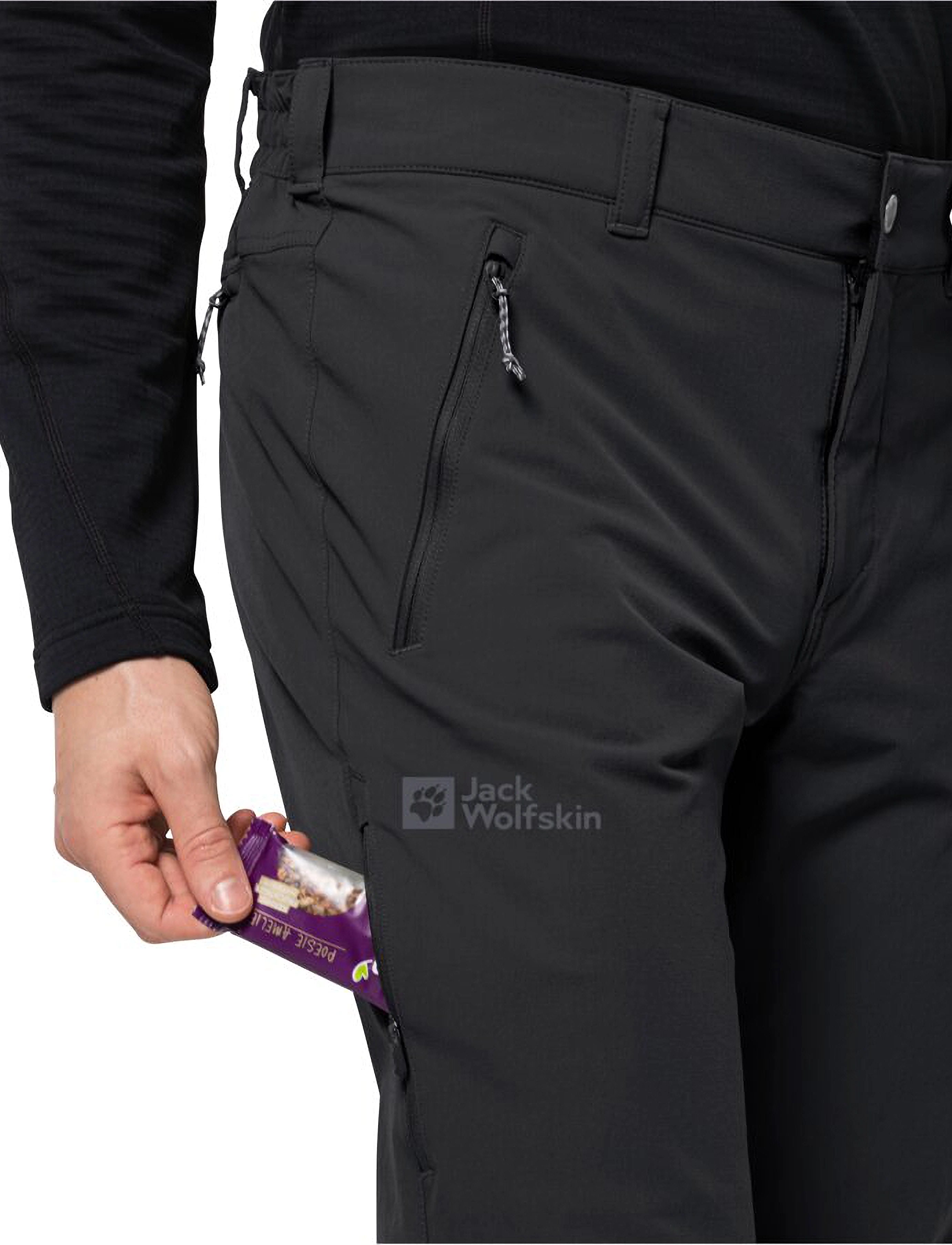 Jack Wolfskin - ACTIVATE XT PANTS M - black - 4
