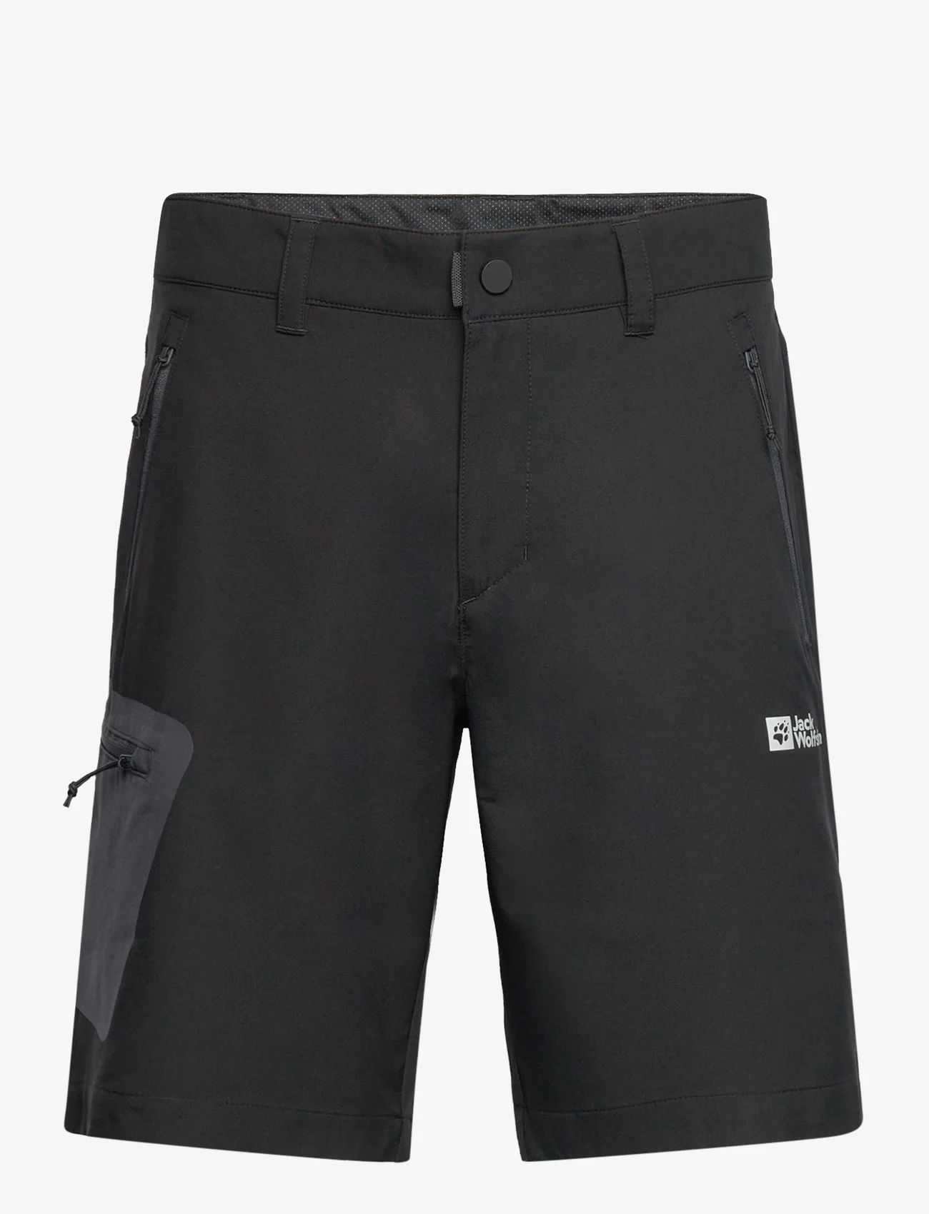 Jack Wolfskin - ACTIVE TRACK SHORTS M - sports shorts - black - 0