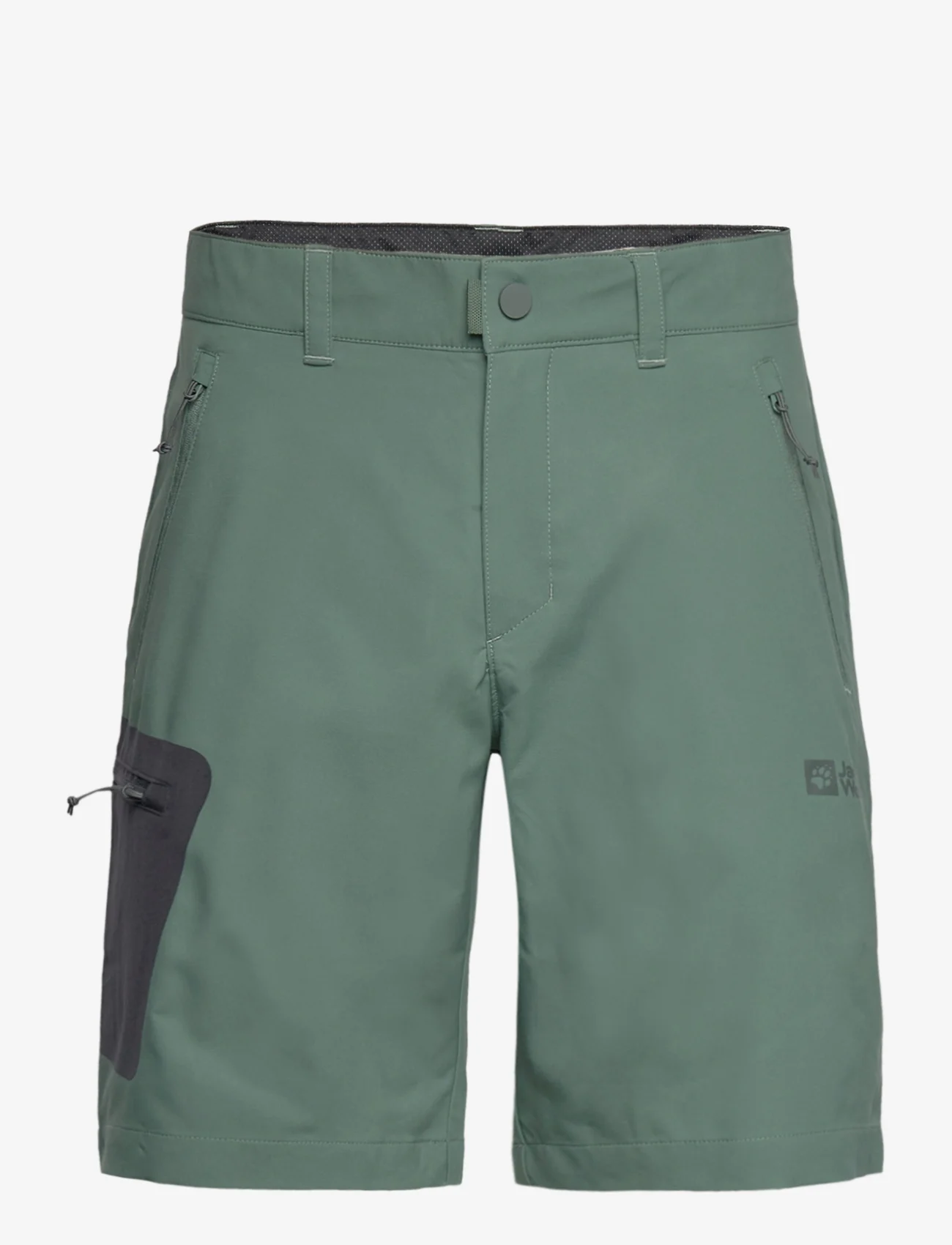 Jack Wolfskin - ACTIVE TRACK SHORTS M - sports shorts - hedge green - 0