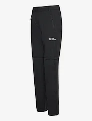 Jack Wolfskin - GLASTAL ZIP AWAY PANTS W - plus size - black - 2