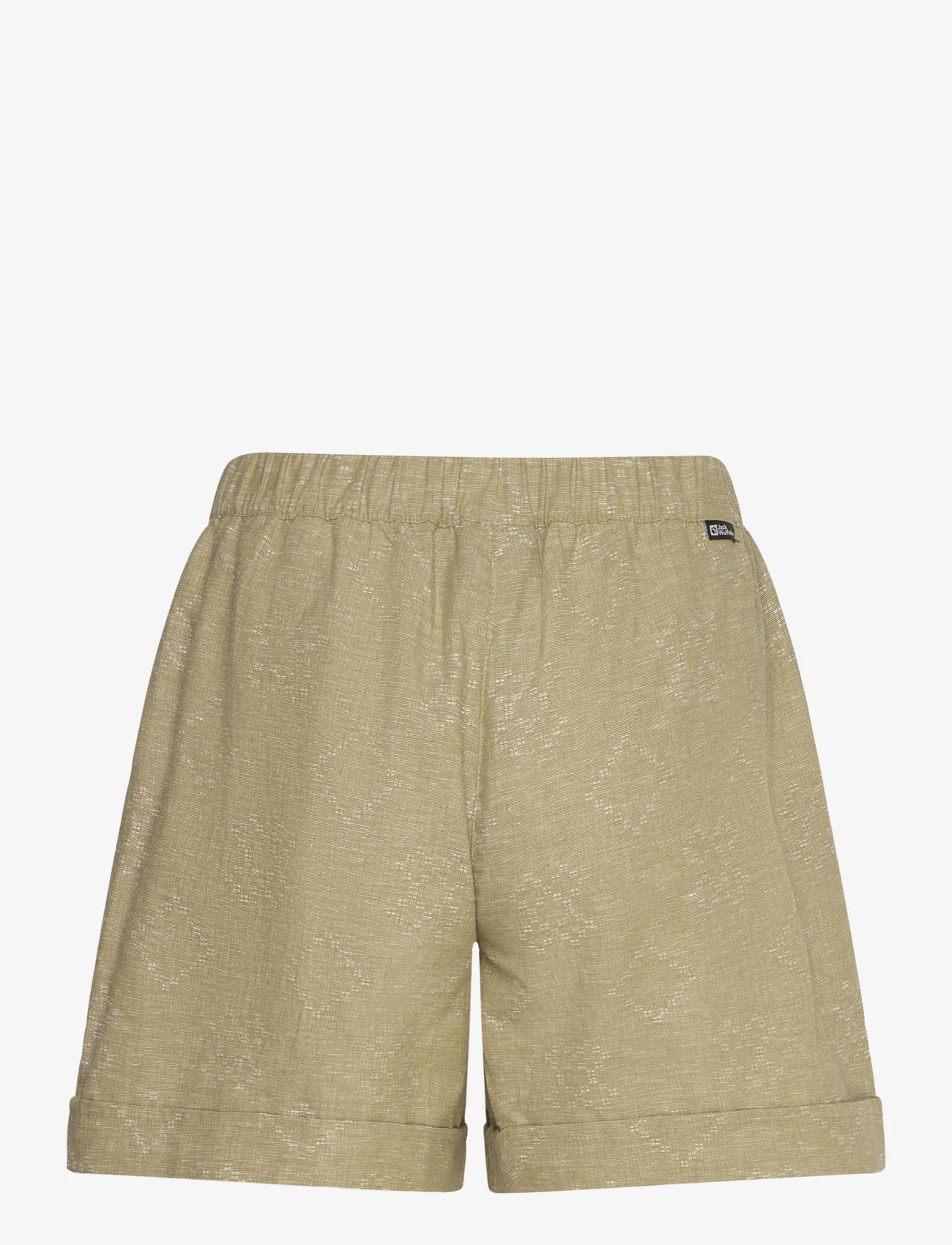 Jack Wolfskin - KARANA SHORTS W - casual shorts - bay leaf - 1
