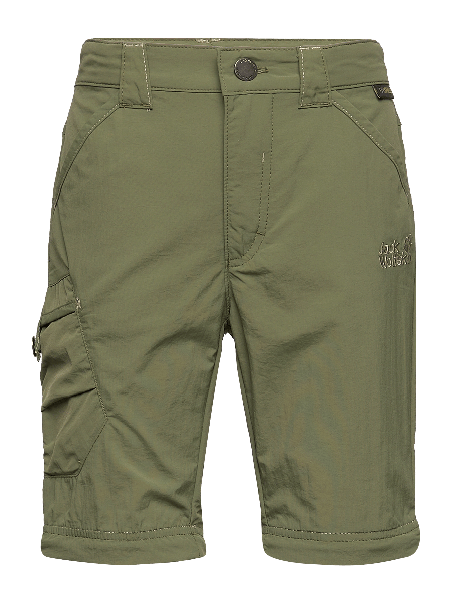 Jack Wolfskin - SAFARI ZIP OFF PANTS K - woodland green - 2