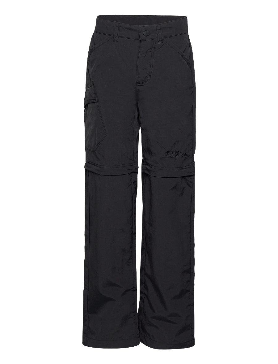 Jack Wolfskin - SAFARI ZIP OFF PANTS K - black - 0