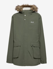 G ELK ISLAND 3IN1 PARKA - THYME GREEN