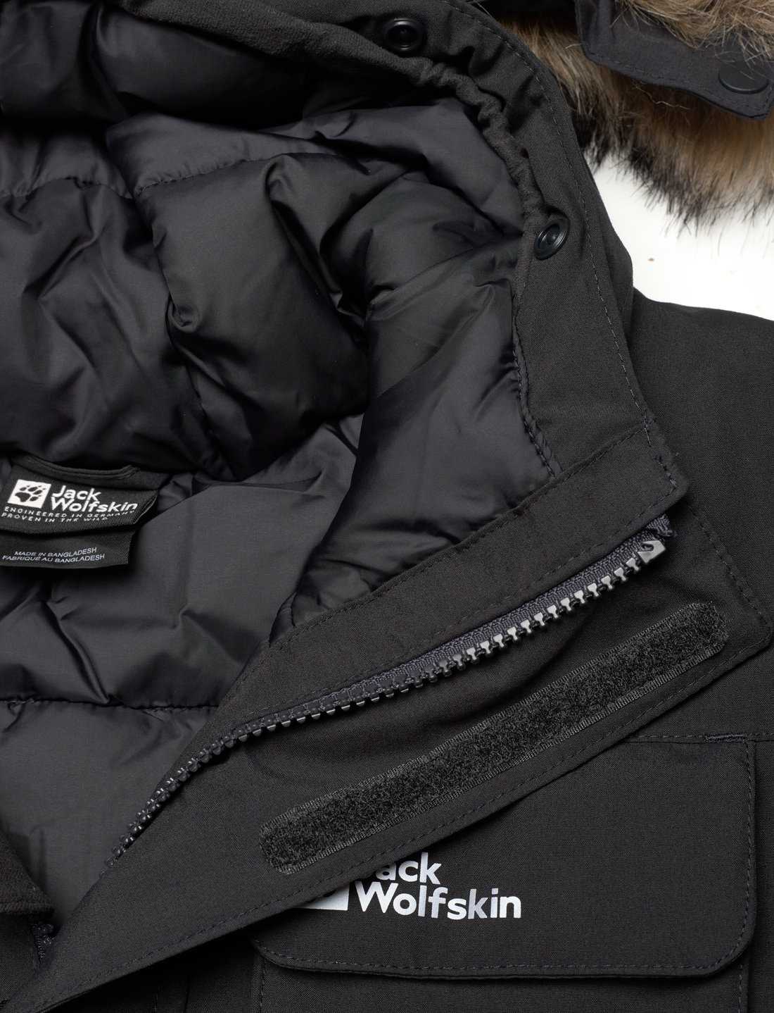 Jack wolfskin top halifax parka