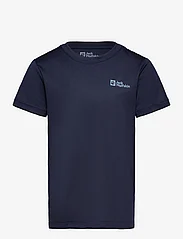 Jack Wolfskin - ACTIVE SOLID T K - short-sleeved t-shirts - night blue - 0