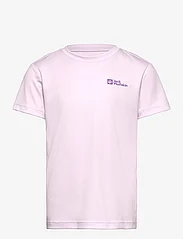 Jack Wolfskin - ACTIVE SOLID T K - kortärmade t-shirts - pale lavendar - 0