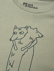 Jack Wolfskin - MORE HUGS T K - kortärmade t-shirts - mint leaf - 2
