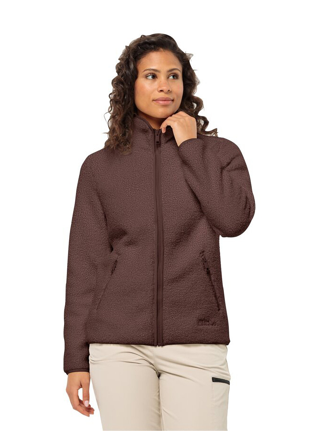 Fleece jackets and sweaters for women