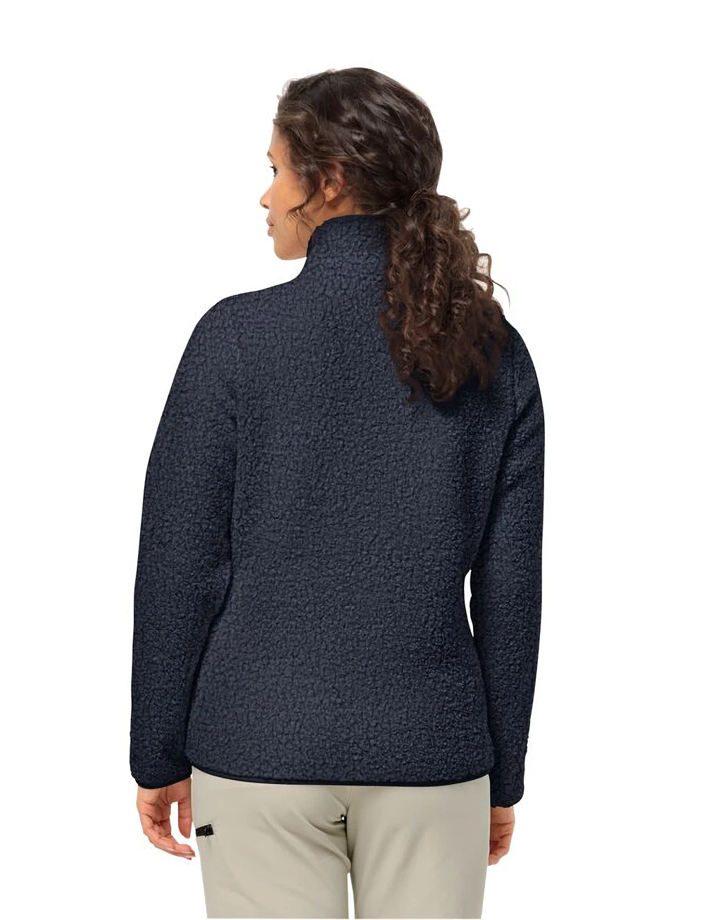Jack Wolfskin - HIGH CURL JACKET W - fleece & mellanlager - night blue - 3