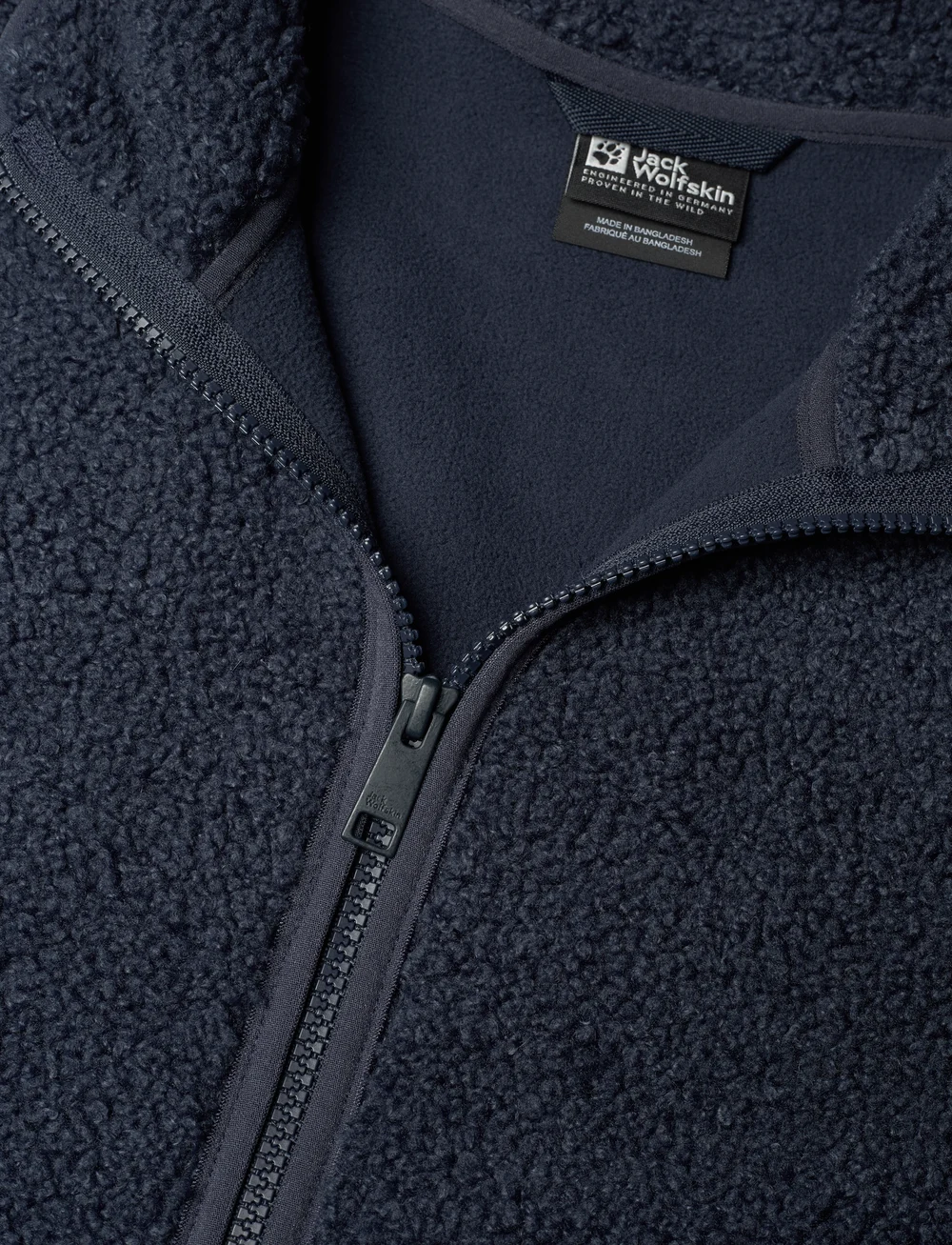 Jack Wolfskin - HIGH CURL JACKET W - fleece & mellanlager - night blue - 4