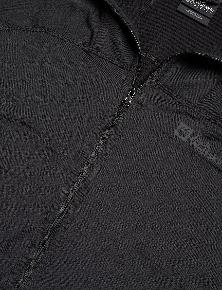Jack Wolfskin - PRELIGHT FZ M - black - 2