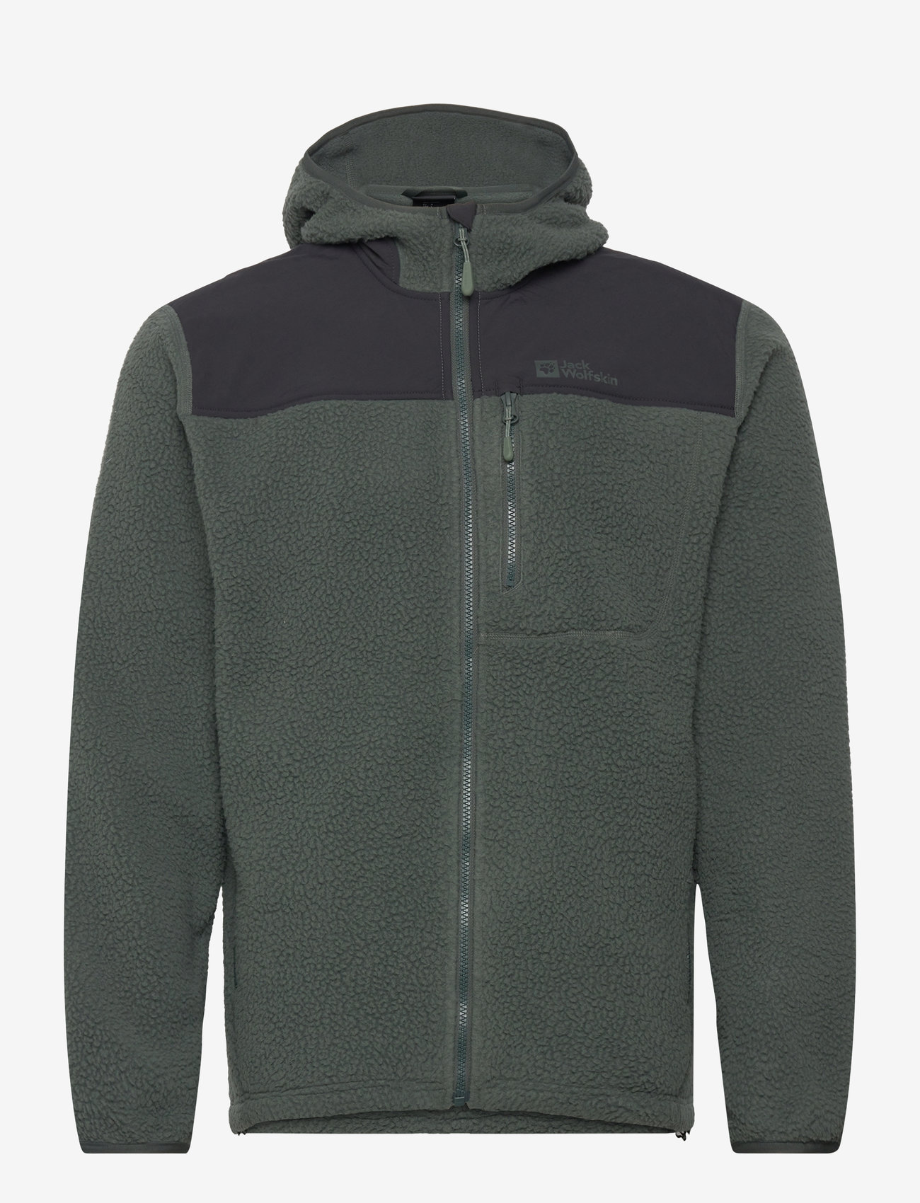 Jack Wolfskin - KAMMWEG PILE FZ M - slate green - 0