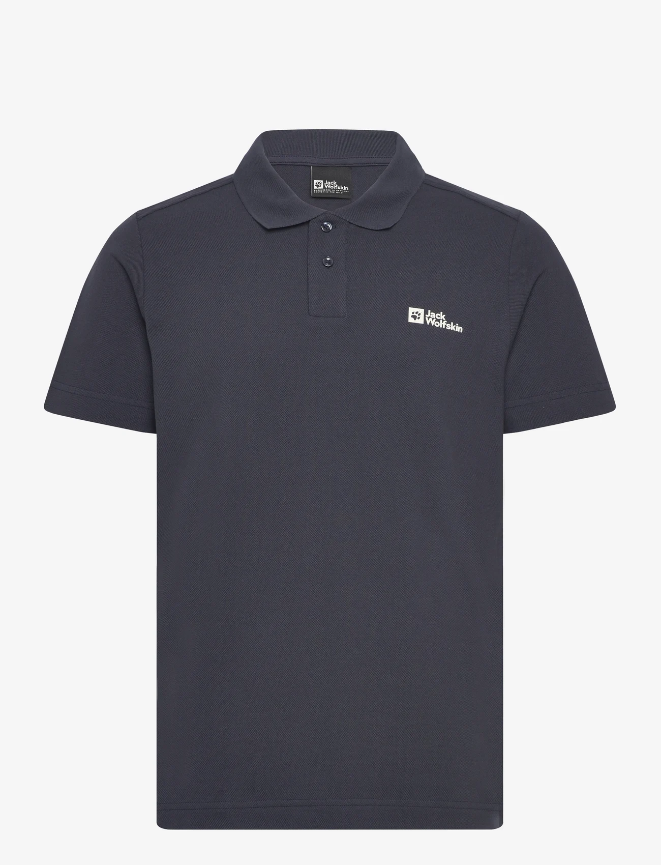 Jack Wolfskin - ESSENTIAL POLO M - short-sleeved polos - night blue - 0
