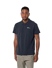 Jack Wolfskin - ESSENTIAL POLO M - short-sleeved polos - night blue - 2