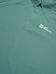 Jack Wolfskin - PRELIGHT CHILL POLO M - polo marškinėliai trumpomis rankovėmis - jade green - 4