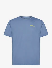 Jack Wolfskin - VONNAN S/S T M - short-sleeved t-shirts - elemental blue - 0